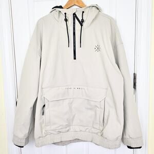 Dope Snow Cyclone Pullover Soft Shell Riding Hoodie Men's XL Retired Color FW22